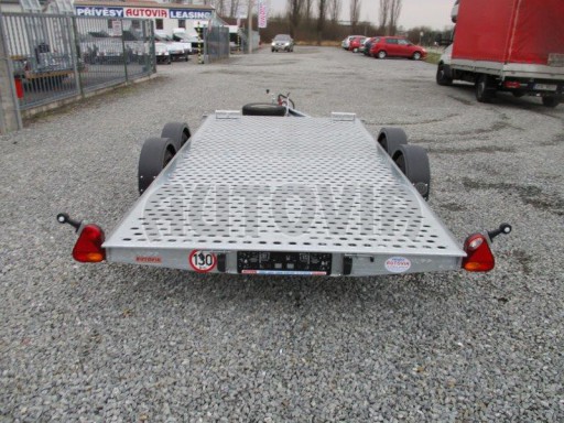 Přepravník aut plošinový TPA 2,7T 4,00x1,98 ZN PLATO č.5