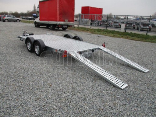 Přepravník aut plošinový TPA 2,7T 4,00x1,98 ZN PLATO č.9