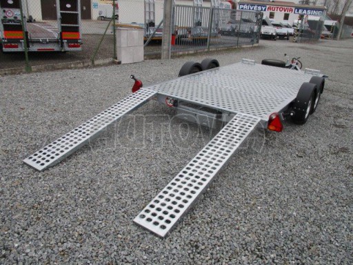 Přepravník aut plošinový TPA 2,7T 4,00x1,98 ZN PLATO č.10