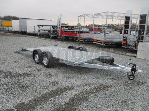 Přepravník aut plošinový TPA 2,7T 4,00x1,98 ZN PLATO č.14