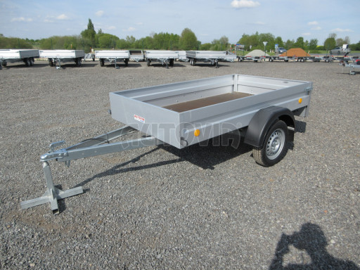 Celoplechový zinkovaný nákladní přívěs HD 28 2,27x1,25/0,30 č.1