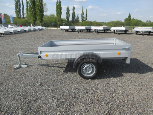Celoplechový zinkovaný nákladní přívěs HD 28 2,27x1,25/0,30 č.3
