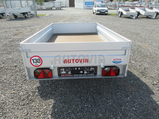 Celoplechový zinkovaný nákladní přívěs HD 28 2,27x1,25/0,30 č.5