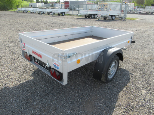 Celoplechový zinkovaný nákladní přívěs HD 28 2,27x1,25/0,30 č.6