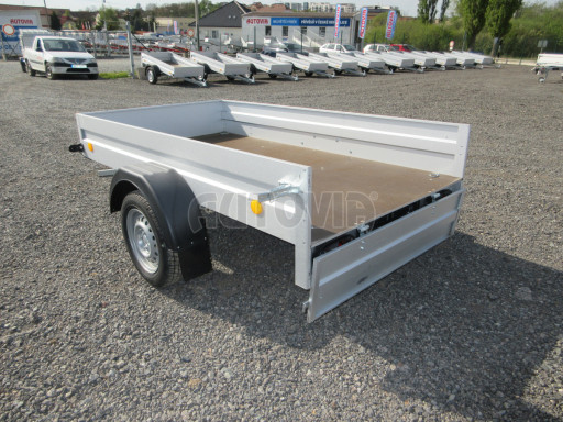 Celoplechový zinkovaný nákladní přívěs HD 28 2,27x1,25/0,30 č.9