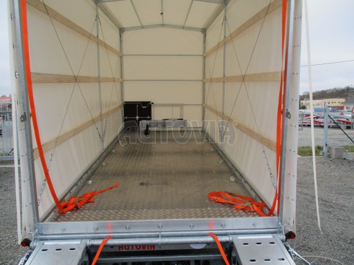 Hydraulicky sklopný přepravník VVA 6,0T 6,20x2,10/2,60 č.7