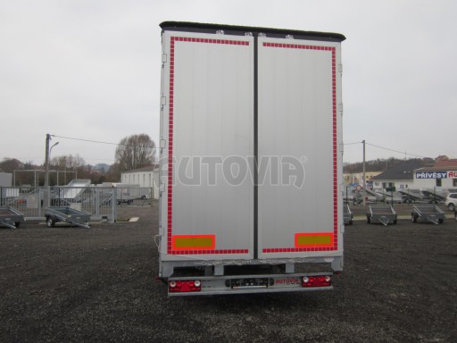 Vzduchem brzděný přívěs s plachtou AVG 10T B1 7,40x2,48/2,80 č.4