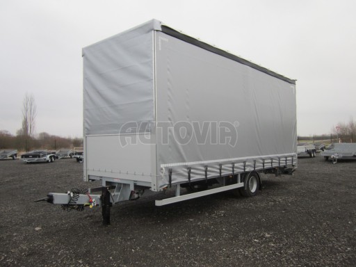 Vzduchem brzděný přívěs s plachtou AVG 10T B1 7,40x2,48/2,80 č.7