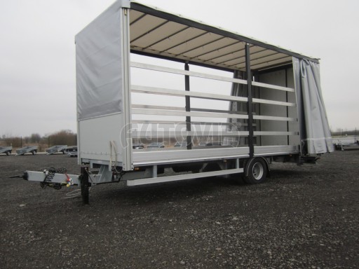 Vzduchem brzděný přívěs s plachtou AVG 10T B1 7,40x2,48/2,80 č.13