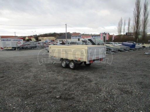 přívěs za auto ZV 33 2,7T B2 3,33x1,70/0,70 nástavba