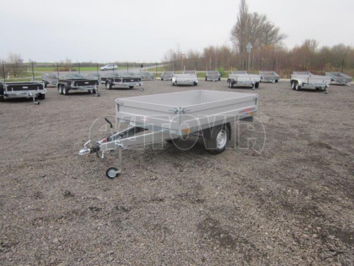 Vlek za auto - ZV 22 1,3T B1 2,55x1,50/0,35 rohové sloupky** č.1