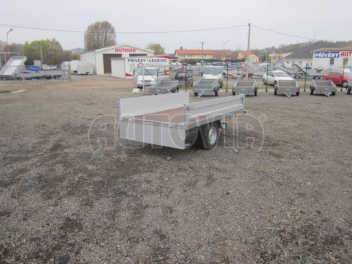 Vlek za auto - ZV 22 1,3T B1 2,55x1,50/0,35 rohové sloupky** č.10