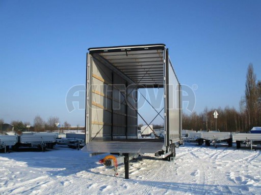 Jednonápravový 20-ti paletový vzduchem brzděný přívěs MD 10T B1 8,15x2,48/3,09 č.8