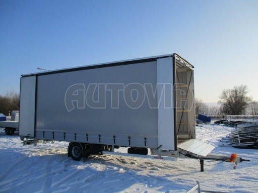 Jednonápravový 20-ti paletový vzduchem brzděný přívěs MD 10T B1 8,15x2,48/3,09 č.10