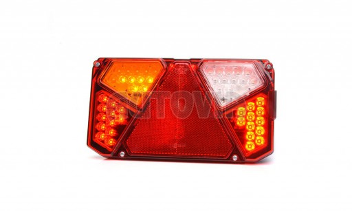 Svítilna WAS W125DEL Exclusive sdružená LED 12-24V, L-BL/BR/KO/ML/RZ č.1