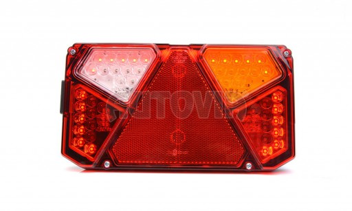 Svítilna WAS W125DEP Exclusive sdružená LED 12-24V, P-BL/BR/KO/CO/RZ č.2