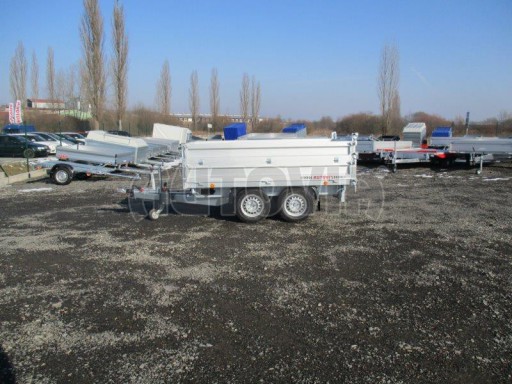 Třístranný sklápěč VER 3SKS 2,7T 2,65x1,55/0,60 ruč nástavba č.6