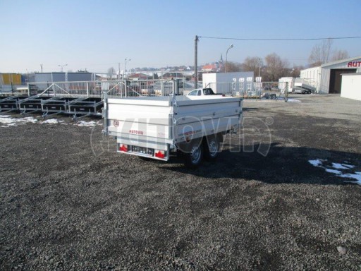 Třístranný sklápěč VER 3SKS 2,7T 2,65x1,55/0,60 ruč nástavba č.9