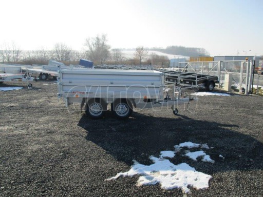 Třístranný sklápěč VER 3SKS 2,7T 2,65x1,55/0,60 ruč nástavba č.10