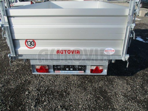 Třístranný sklápěč VER 3SKS 2,7T 2,65x1,55/0,60 ruč nástavba č.19