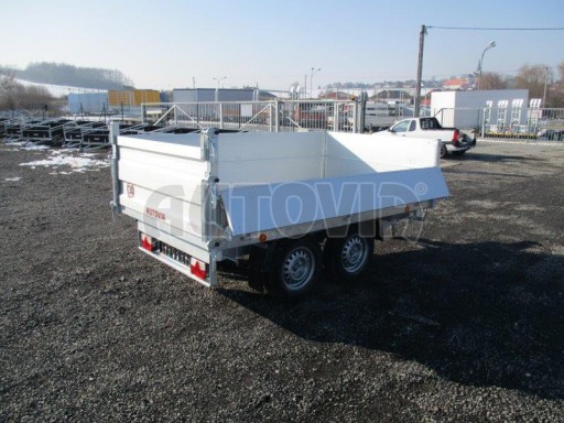 Třístranný sklápěč VER 3SKS 2,7T 2,65x1,55/0,60 ruč nástavba č.20