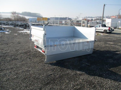 Třístranný sklápěč VER 3SKS 2,7T 2,65x1,55/0,60 ruč nástavba č.21