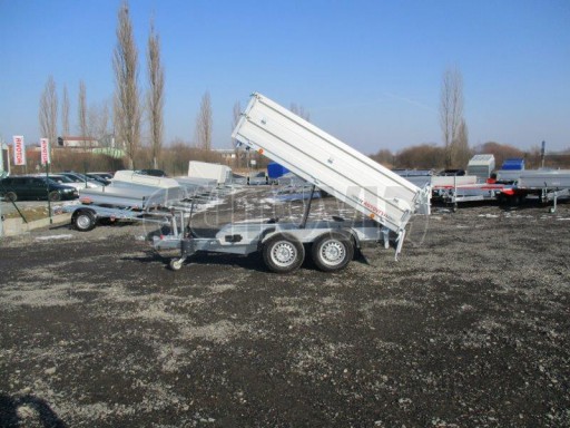 Třístranný sklápěč VER 3SKS 2,7T 2,65x1,55/0,60 ruč nástavba č.2