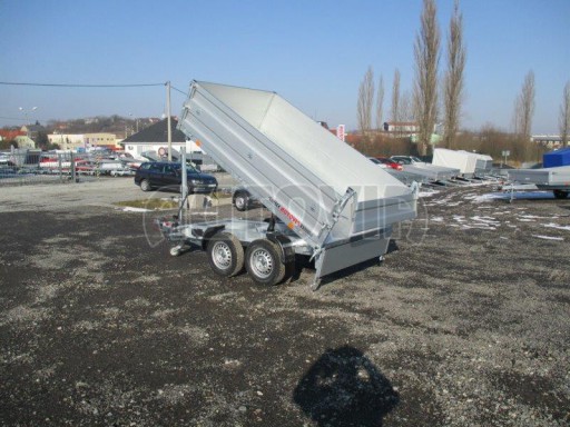 Třístranný sklápěč VER 3SKS 2,7T 2,65x1,55/0,60 ruč nástavba č.27