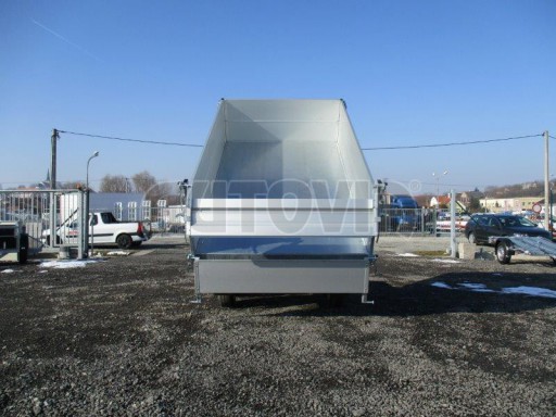 Třístranný sklápěč VER 3SKS 2,7T 2,65x1,55/0,60 ruč nástavba č.29