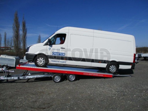 Plato pro převoz velkých vozidel JMB 3,5T 5,50x2,09 č.9