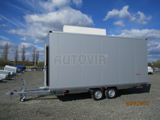 Prodejní stánek stříbrný VA 2,7T 5,09x2,38/2,30 č.6