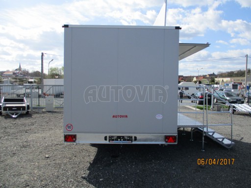 Prodejní stánek stříbrný VA 2,7T 5,09x2,38/2,30 č.8