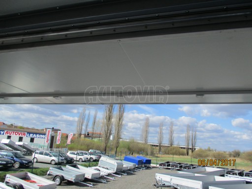 Prodejní stánek stříbrný VA 2,7T 5,09x2,38/2,30 č.16