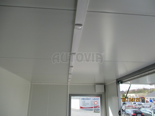 Prodejní stánek stříbrný VA 2,7T 5,09x2,38/2,30 č.17