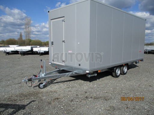 Prodejní stánek stříbrný VA 2,7T 5,09x2,38/2,30 č.26