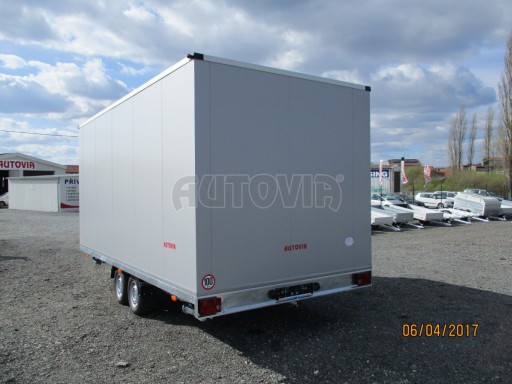 Prodejní stánek stříbrný VA 2,7T 5,09x2,38/2,30 č.30