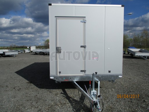 Prodejní stánek stříbrný VA 2,7T 5,09x2,38/2,30 č.35