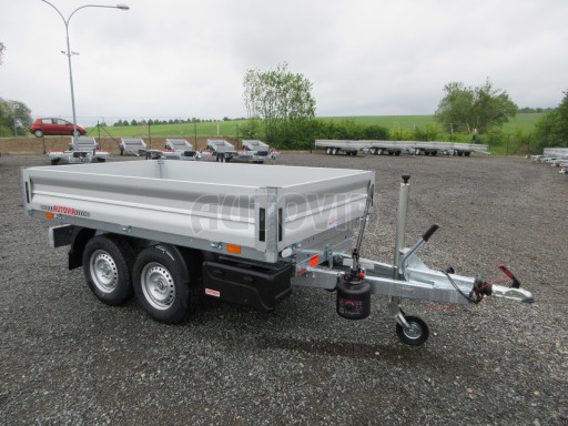 Sklápěcí přívěs KA 2,7T 2,60x1,52/0,35 ruč, BOX č.21