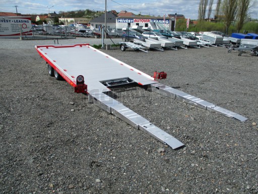 Přívěs pro přepravu sportovních automobilů IM 2,7T 5,01x2,09 dvouč. č.11