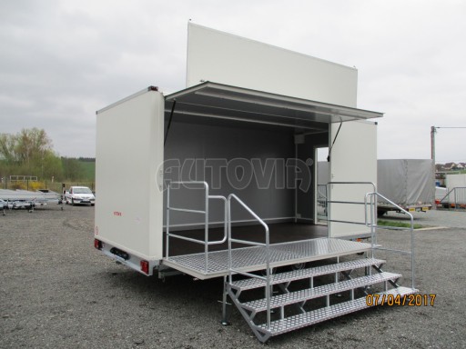 Prodejní stánek bílý VA 2,7T 5,09x2,38/2,30* č.8