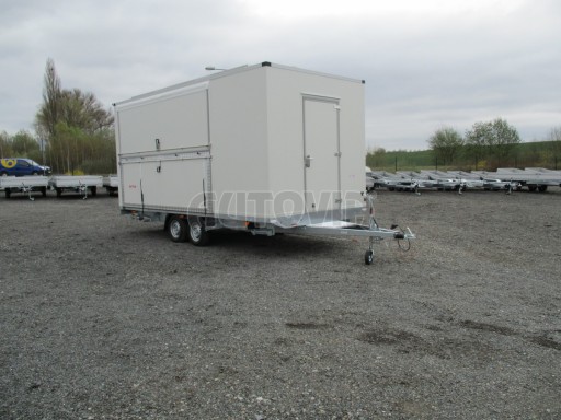 Prodejní stánek bílý VA 2,7T 5,09x2,38/2,30* č.21