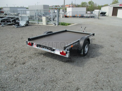 Přívěsný vozík plato pro převoz motocyklů, sekaček SP 27 1,3T B1 2,50x1,50 plato