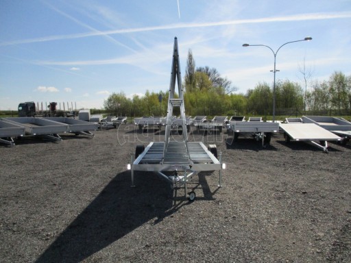 Přívěsný vozík pro umístění reklamy BGS Billboard 5,1 x 2,4m č.2