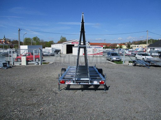 Přívěsný vozík pro umístění reklamy BGS Billboard 5,1 x 2,4m č.4