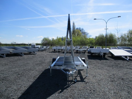 Přívěsný vozík pro umístění reklamy BGS Billboard 5,1 x 2,4m č.8