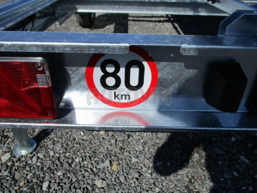 Přívěsný vozík pro umístění reklamy BGS Billboard 5,1 x 2,4m č.15