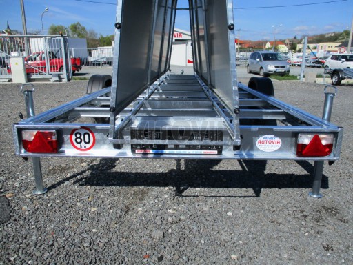 Přívěsný vozík pro umístění reklamy BGS Billboard 5,1 x 2,4m č.16