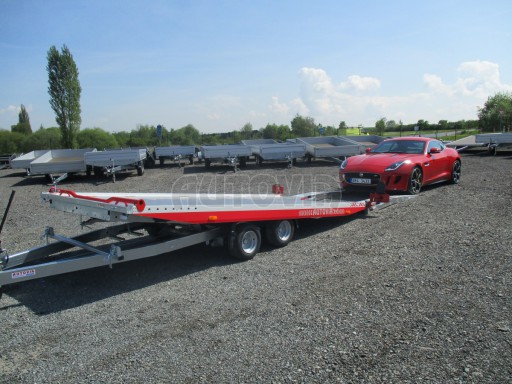 Přepravník sportovních automobilů s celohliníkovou ložnou plochou IM 2,7T 5,01x2,09 č.5