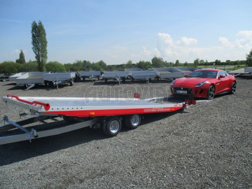 Přepravník sportovních automobilů s celohliníkovou ložnou plochou IM 2,7T 5,01x2,09 č.6