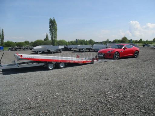 Přepravník sportovních automobilů s celohliníkovou ložnou plochou IM 2,7T 5,01x2,09 č.7